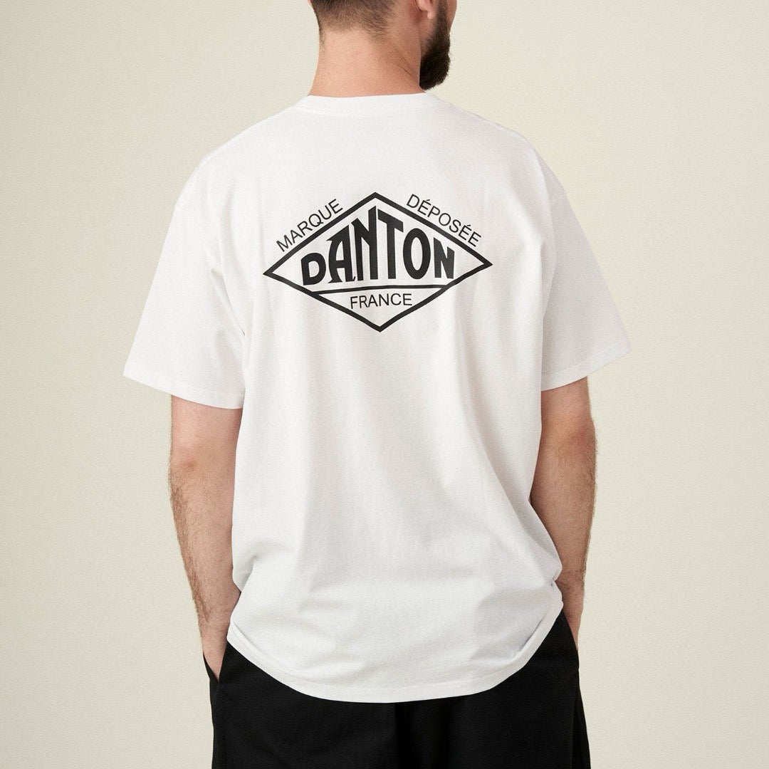 Danton logo印花tee