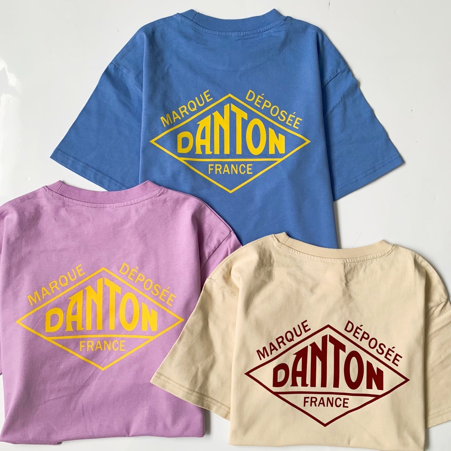 Danton logo印花tee