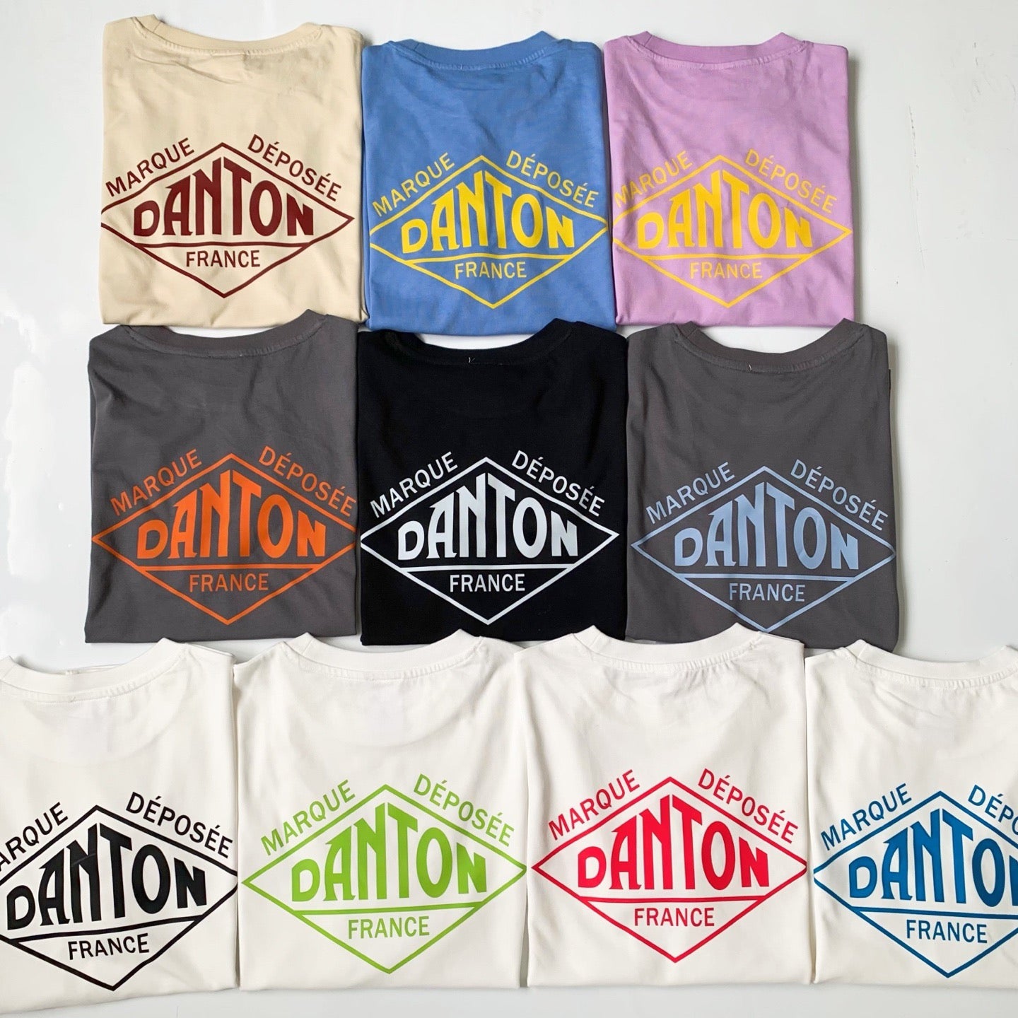 Danton logo印花tee