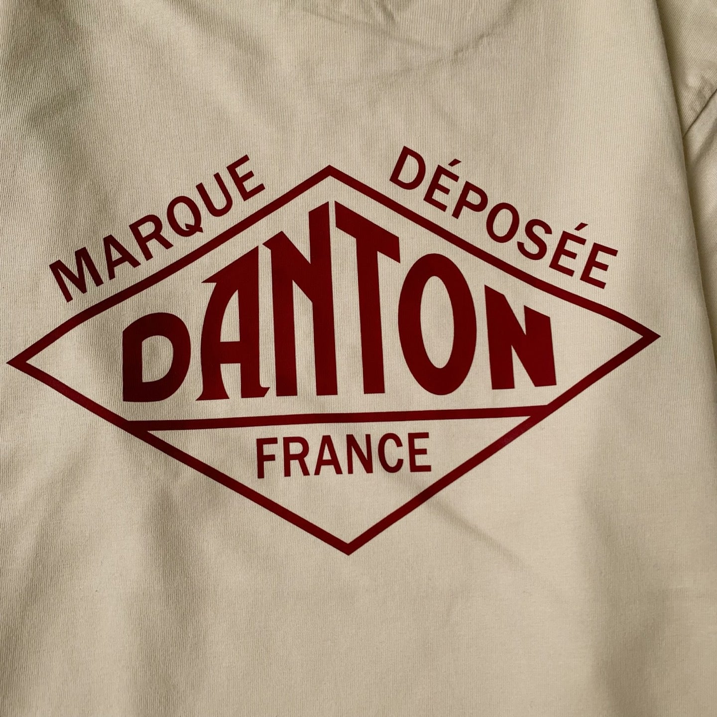 Danton logo印花tee