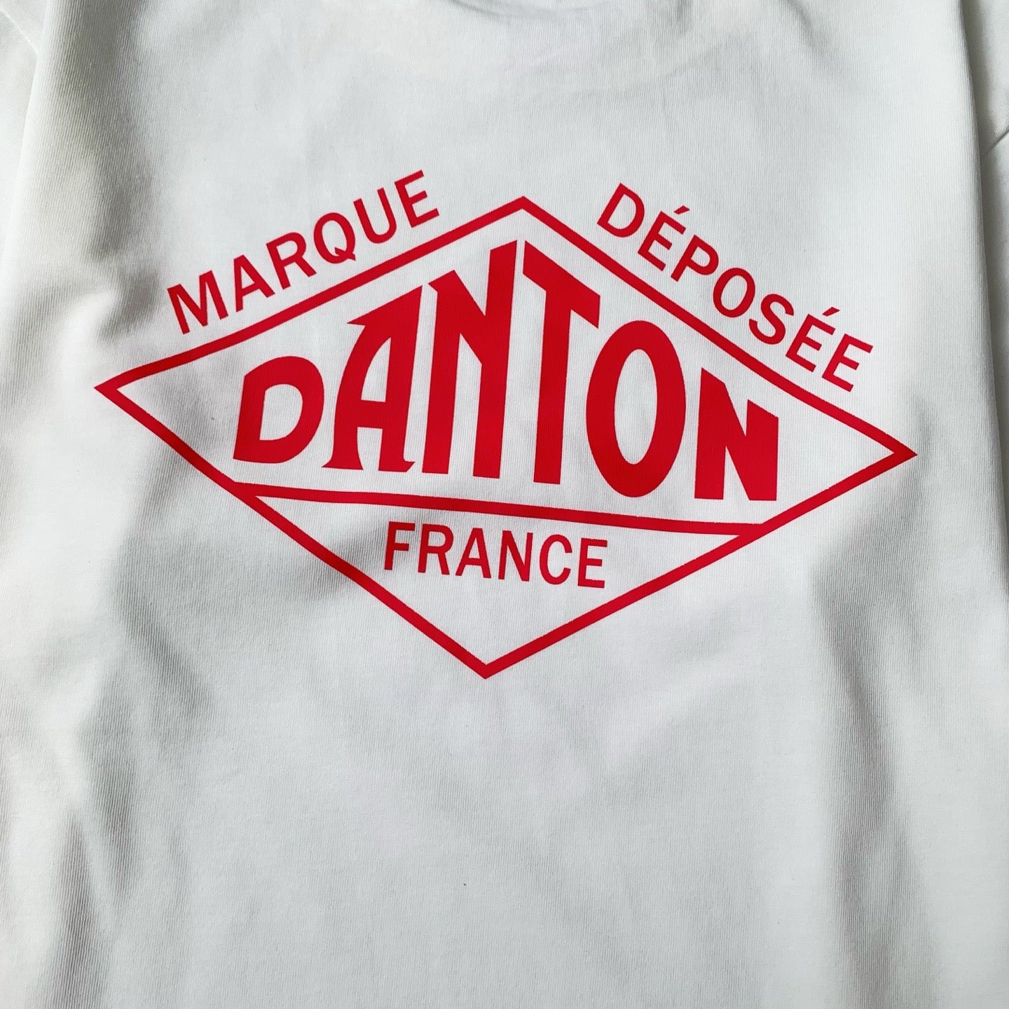 Danton logo印花tee