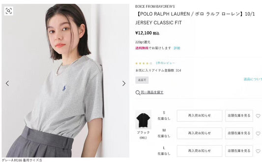 Polo刺繡tee