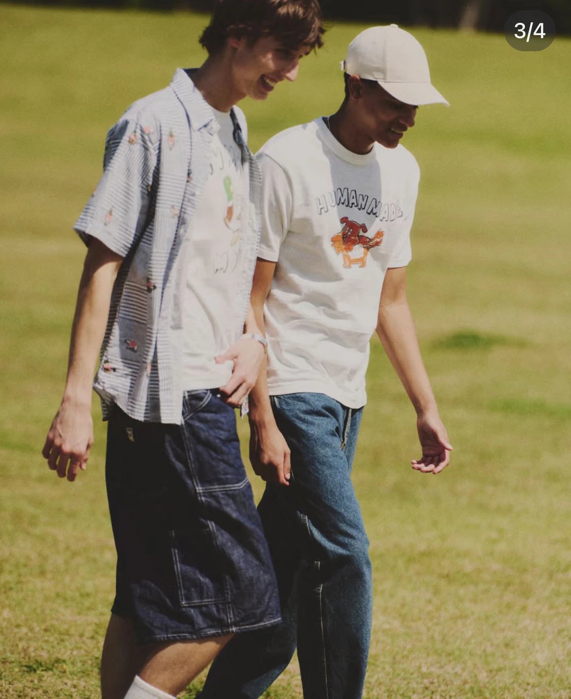 Human made狗狗tee
