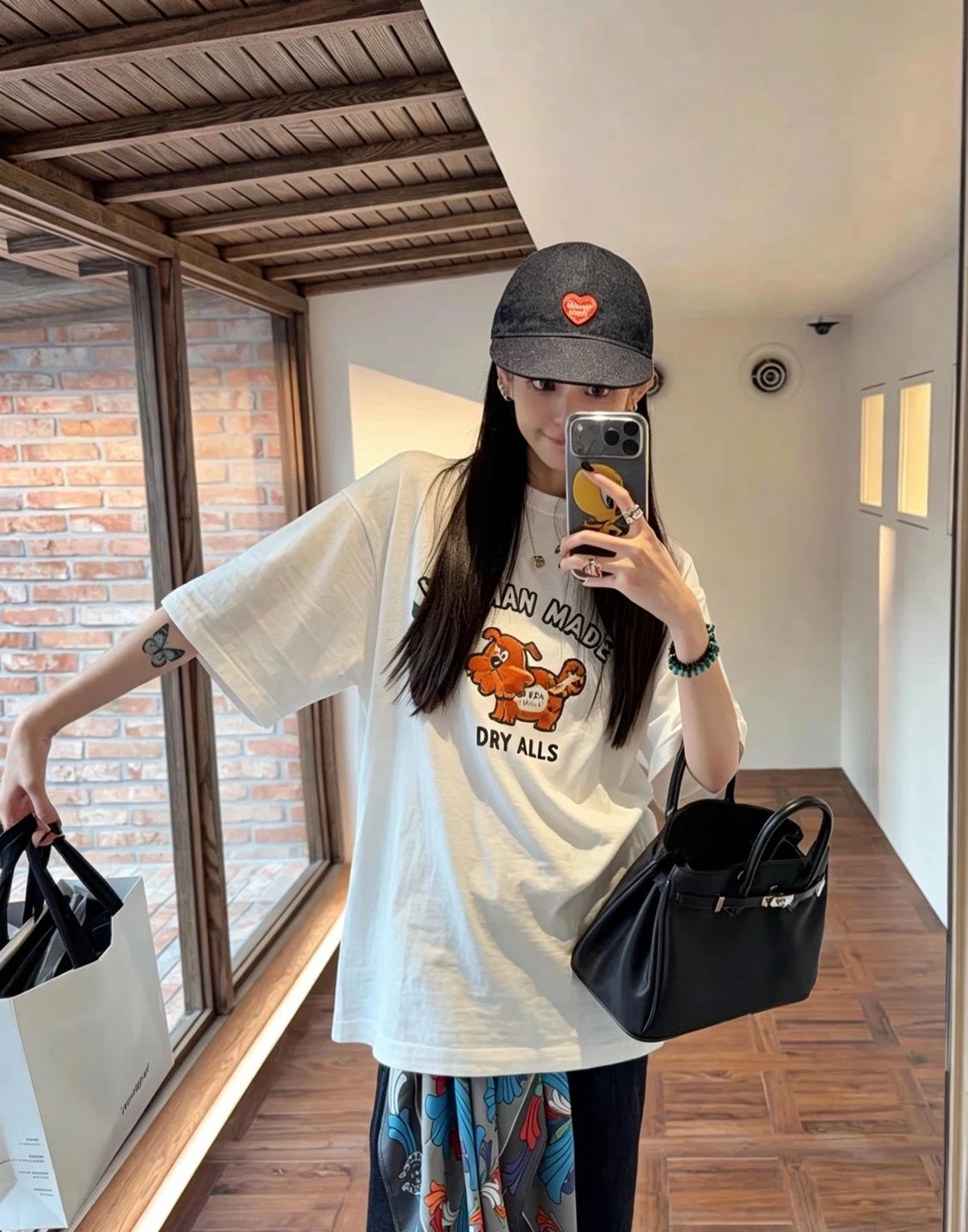 Human made狗狗tee