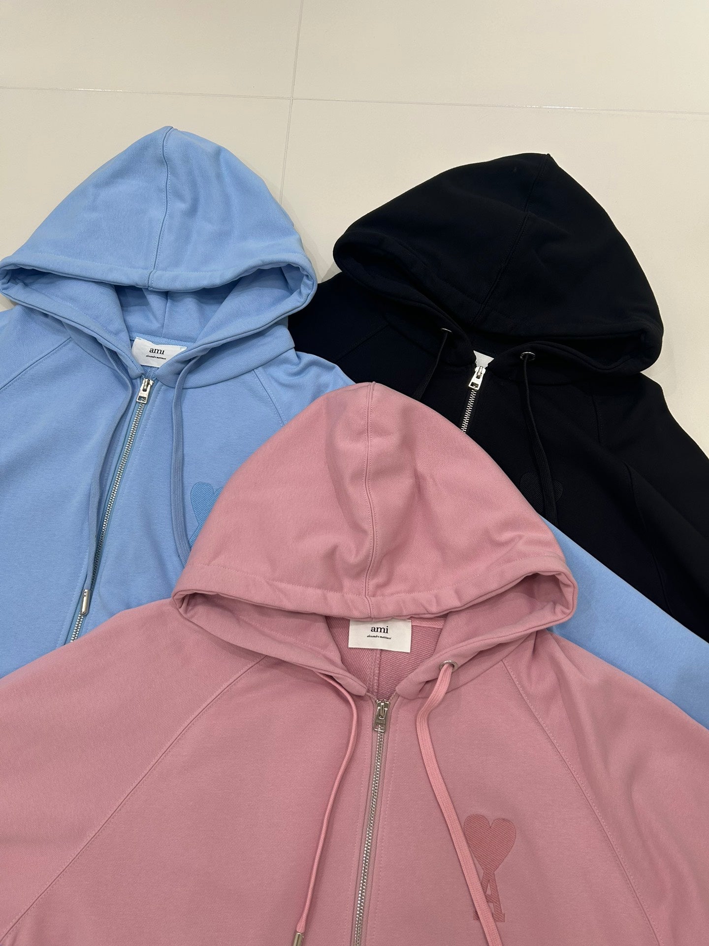 Ami hoodies zip jacket