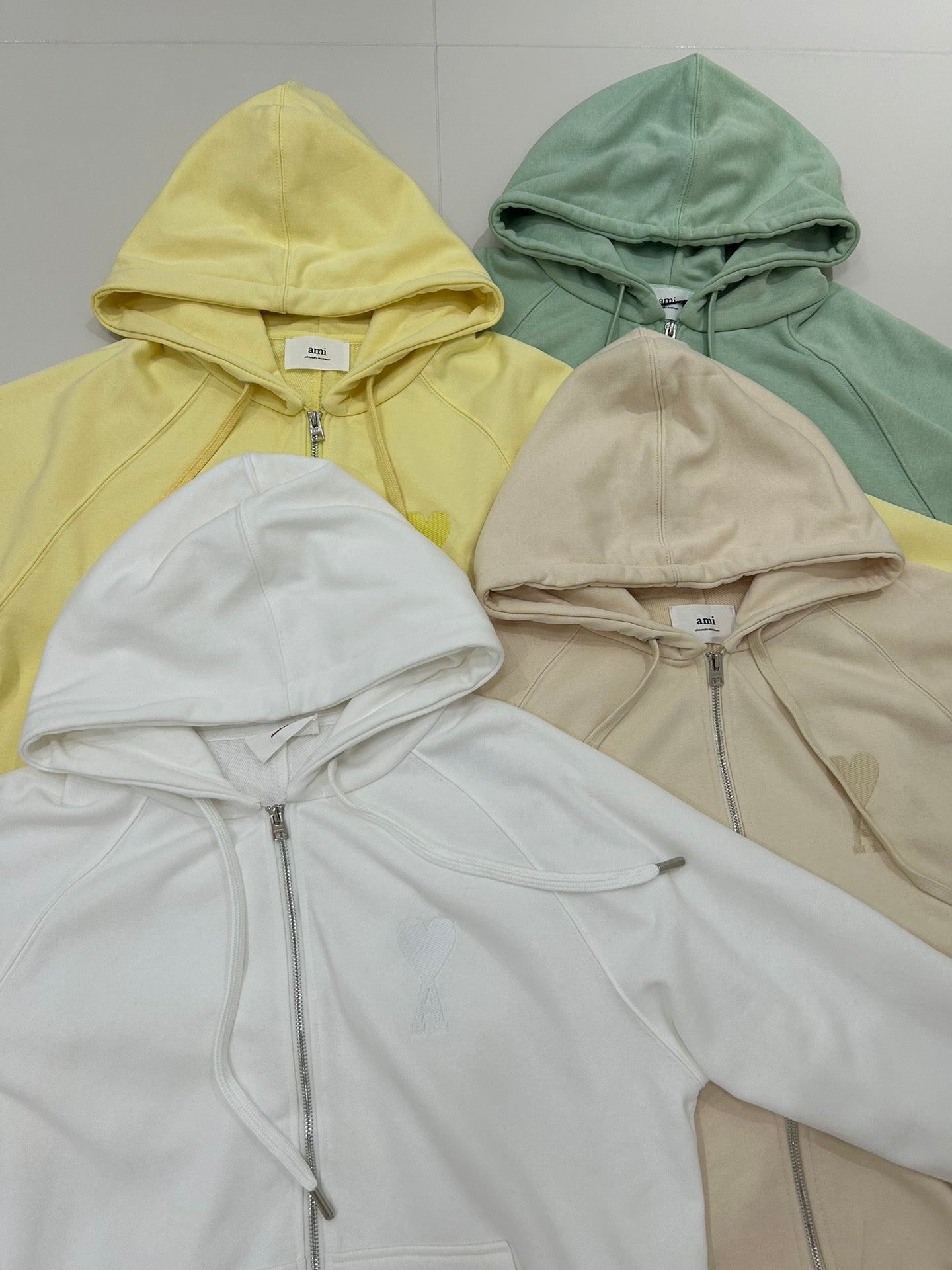 Ami hoodies zip jacket