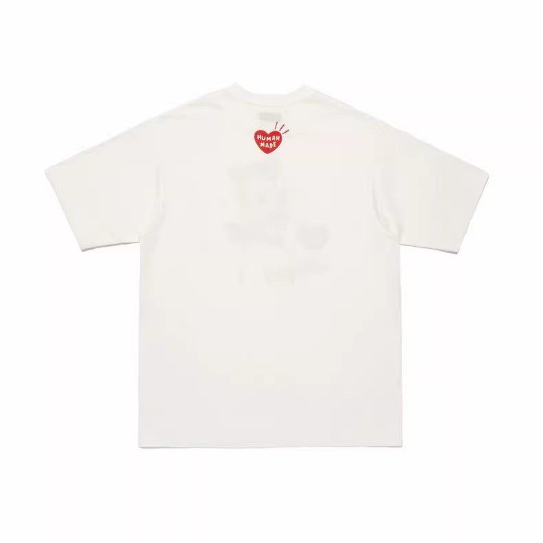 Human made colourful logo tee