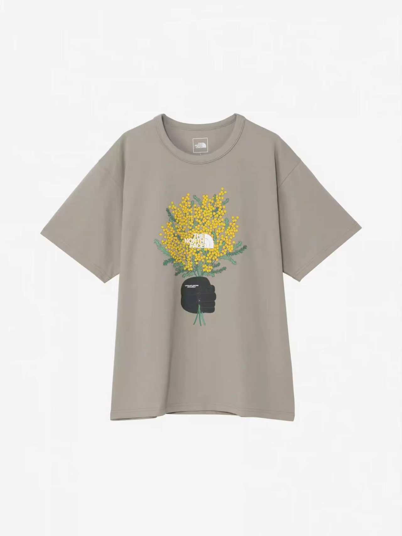 The North Face flower tee