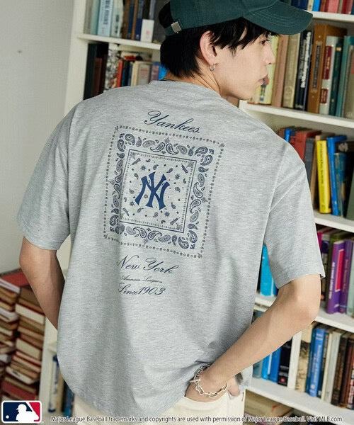 MLB腰果pattern tee