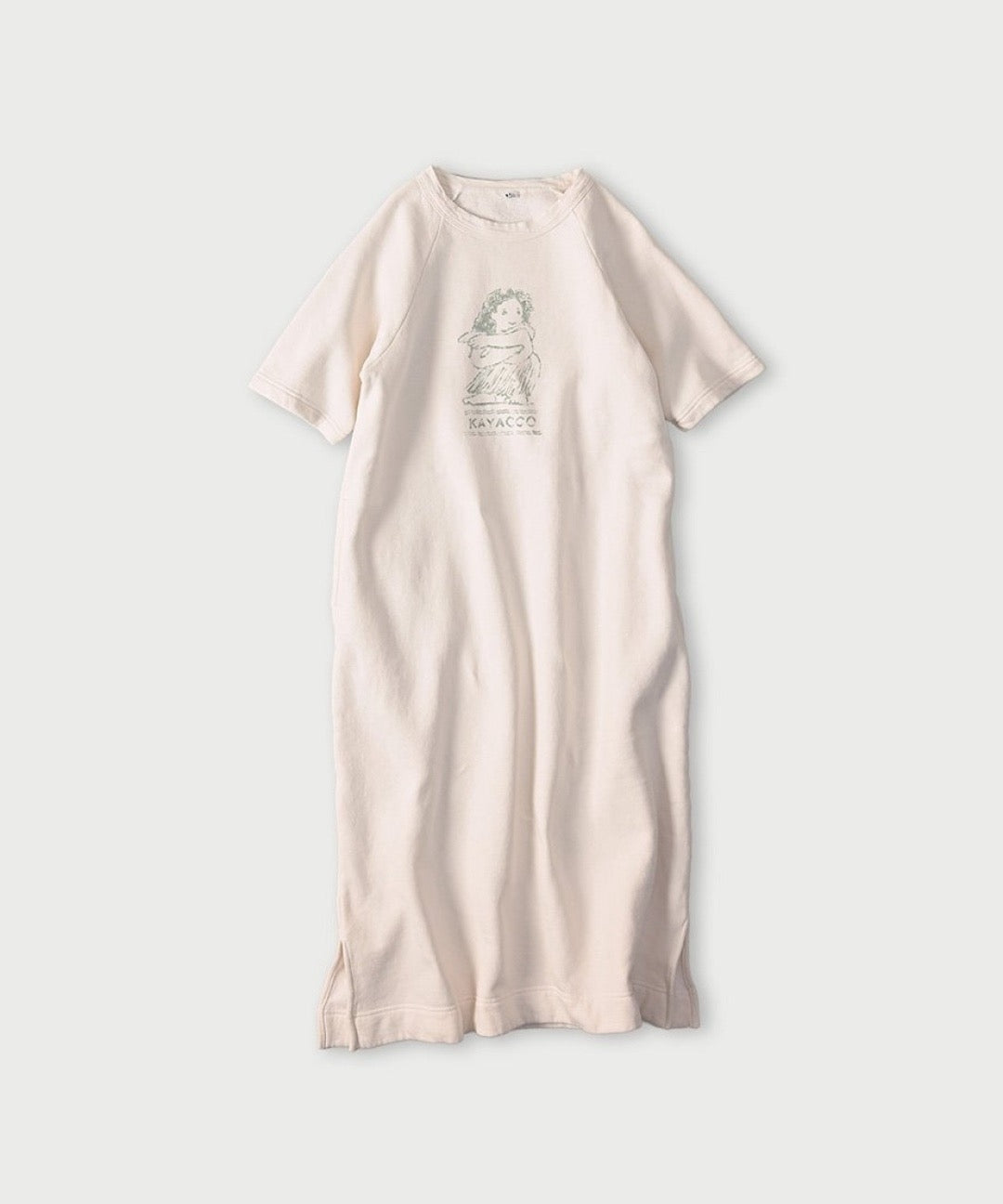 45R pattern中長one piece