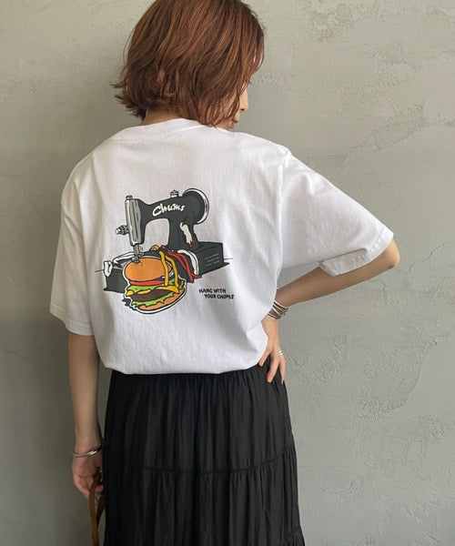 Chums burger tee