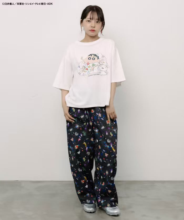 Scolar x 蠟筆小新tee