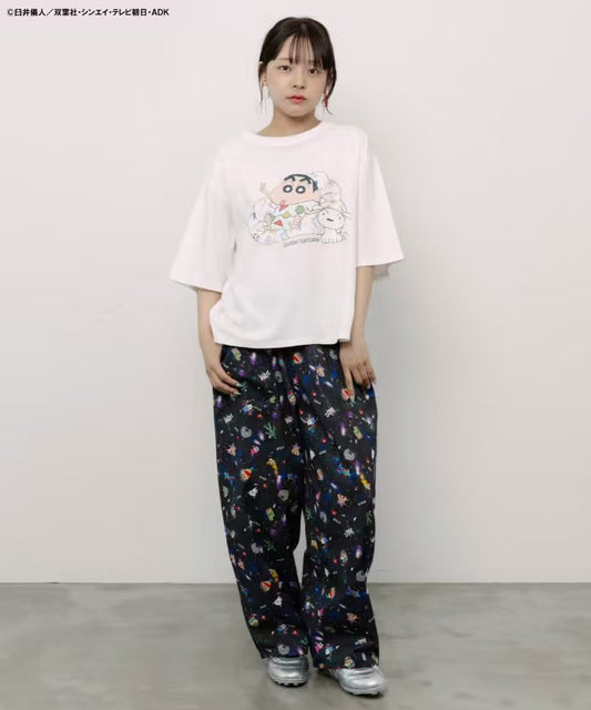 Scolar x 蠟筆小新tee