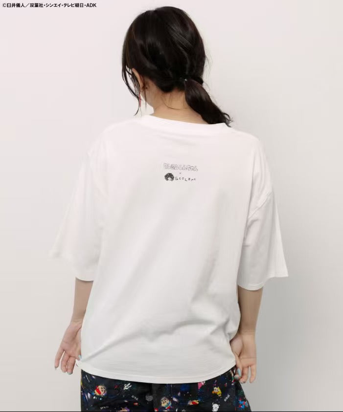 Scolar x 蠟筆小新tee
