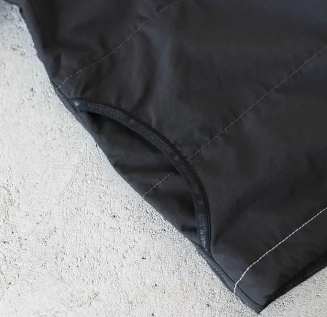 Andwander Nylon Octa collarless jacket