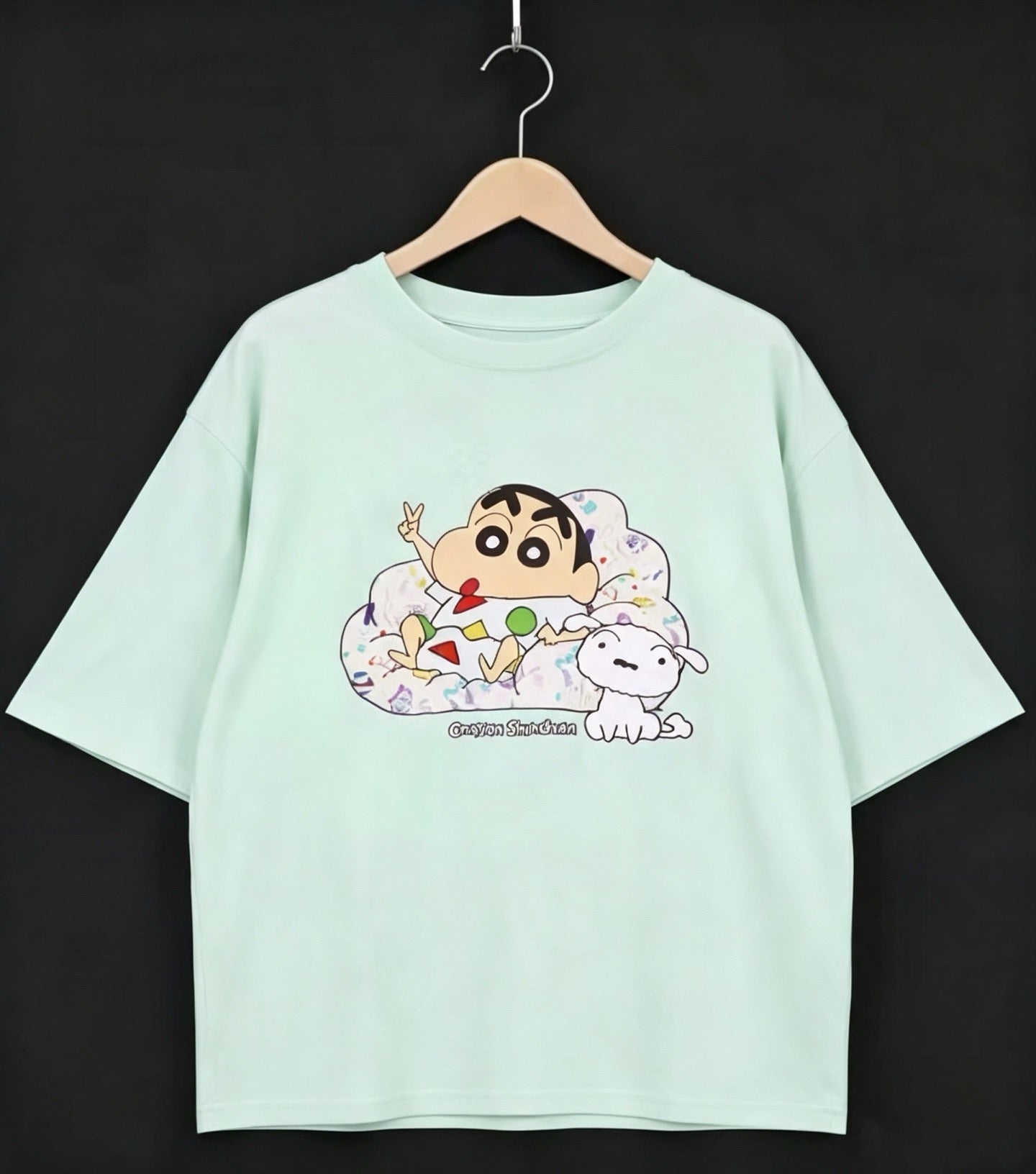 Scolar x 蠟筆小新tee