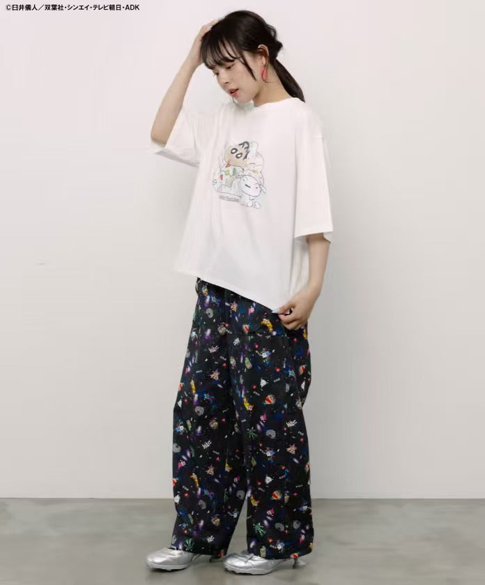 Scolar x 蠟筆小新tee