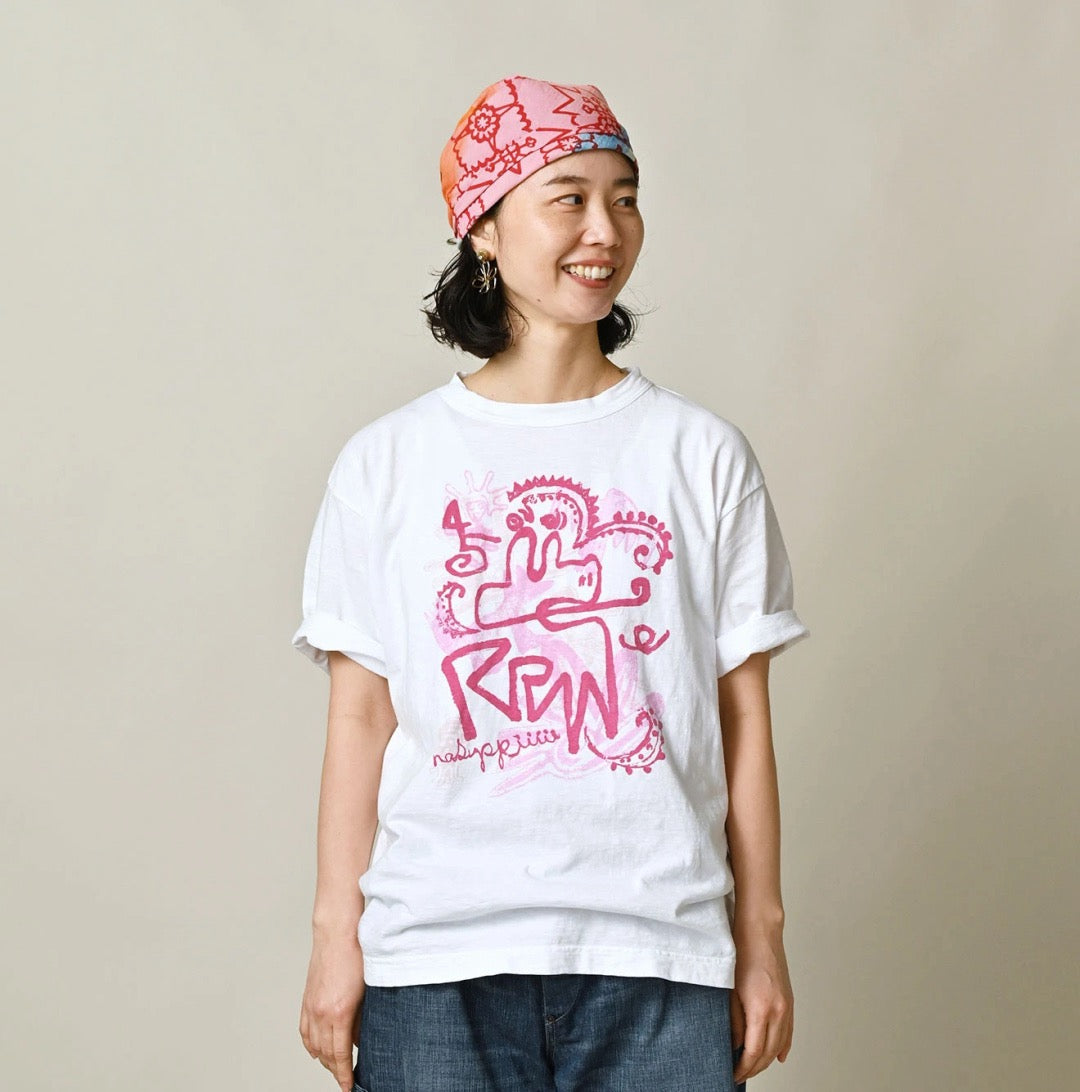 45R塗鴉tee