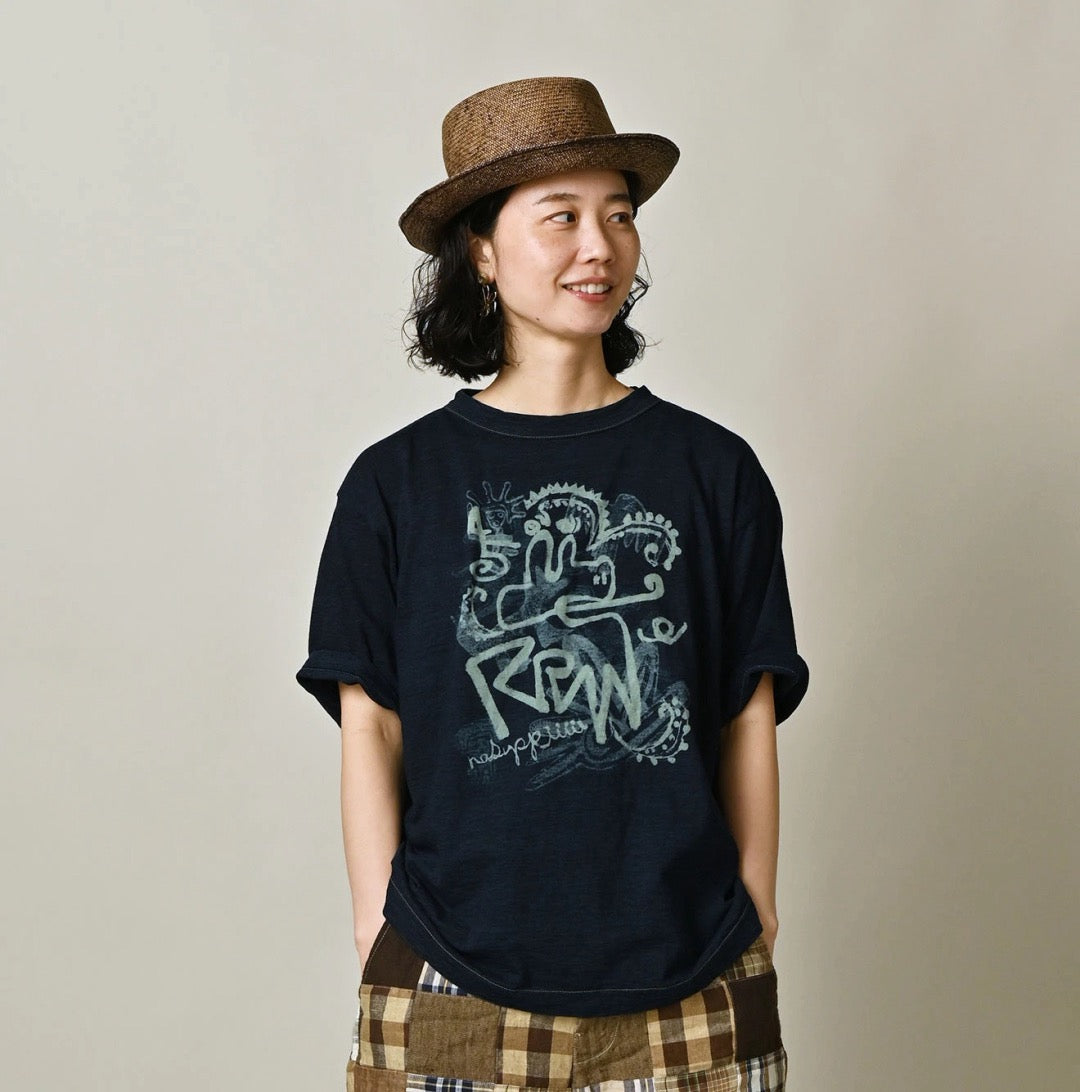 45R塗鴉tee