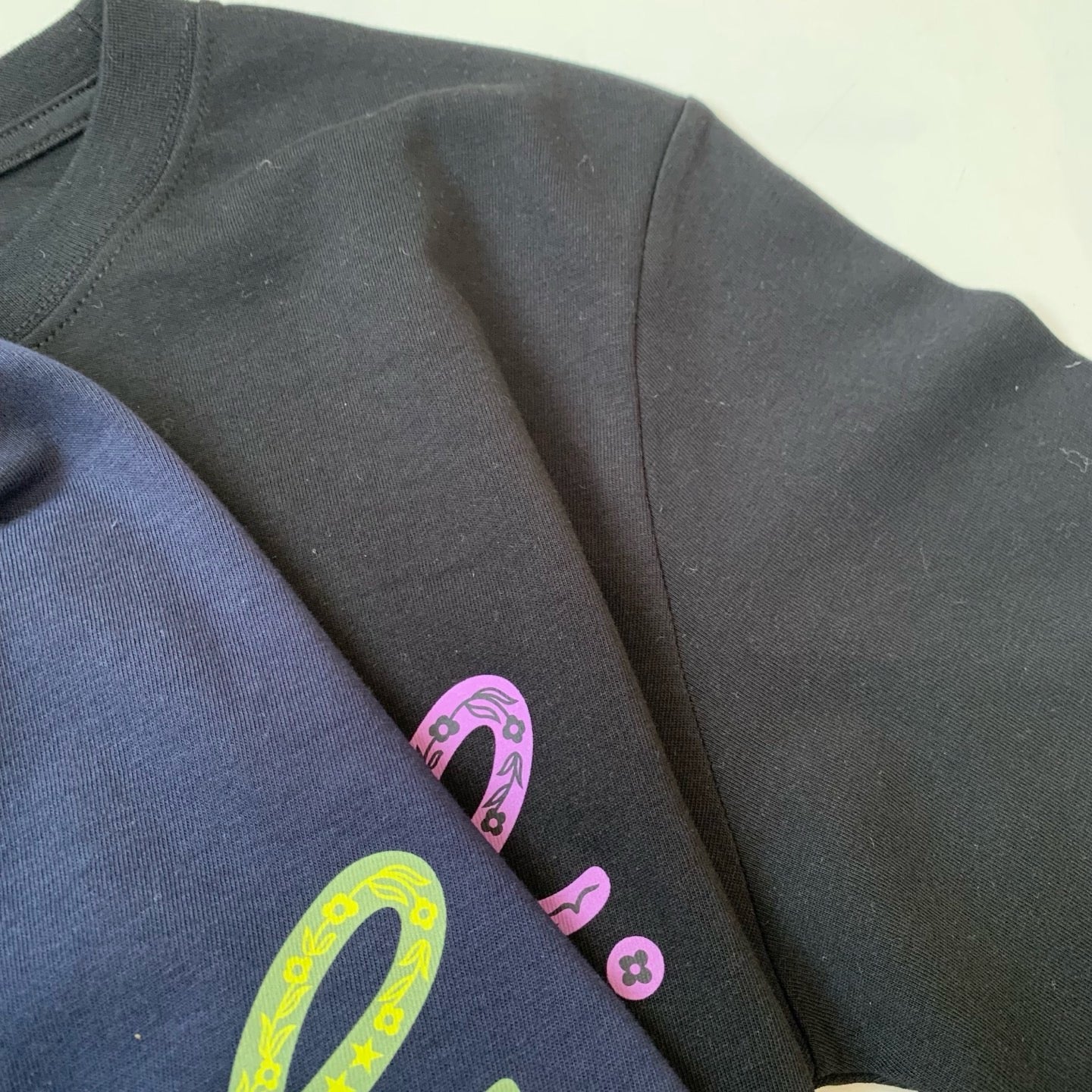 Agnes b logo 長袖tee