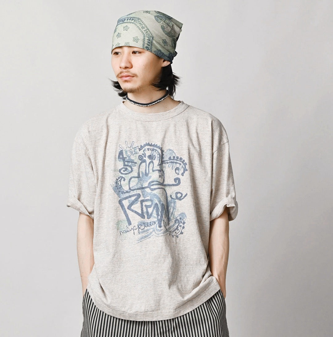 45R塗鴉tee