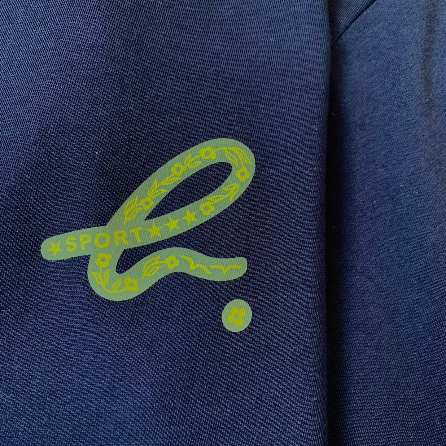 Agnes b logo 長袖tee