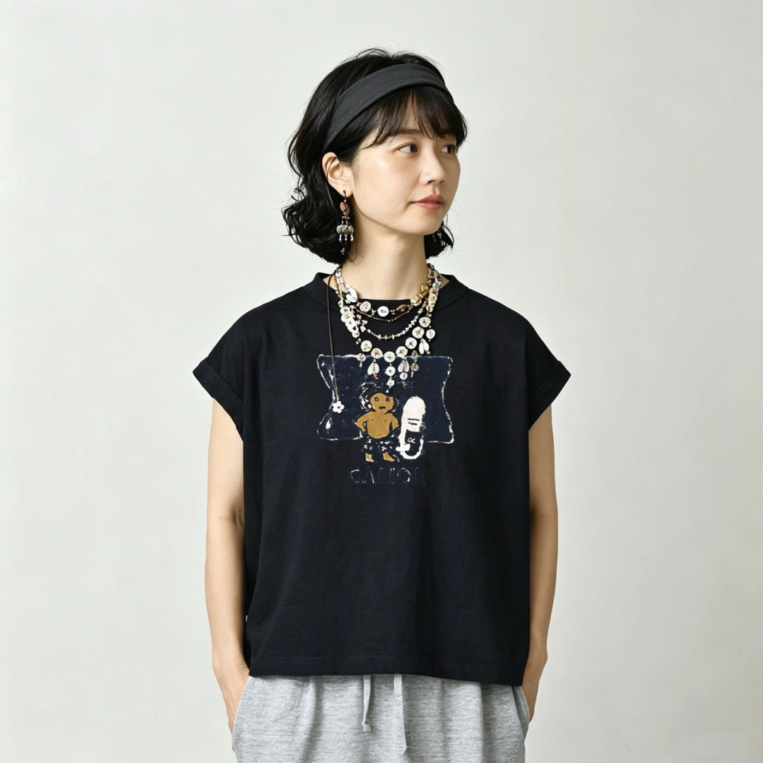 45R滑板logo tee