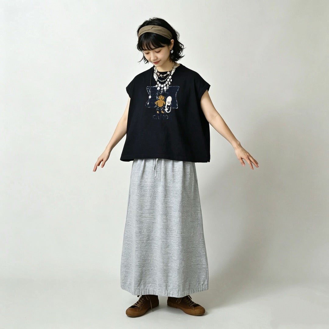 45R滑板logo tee