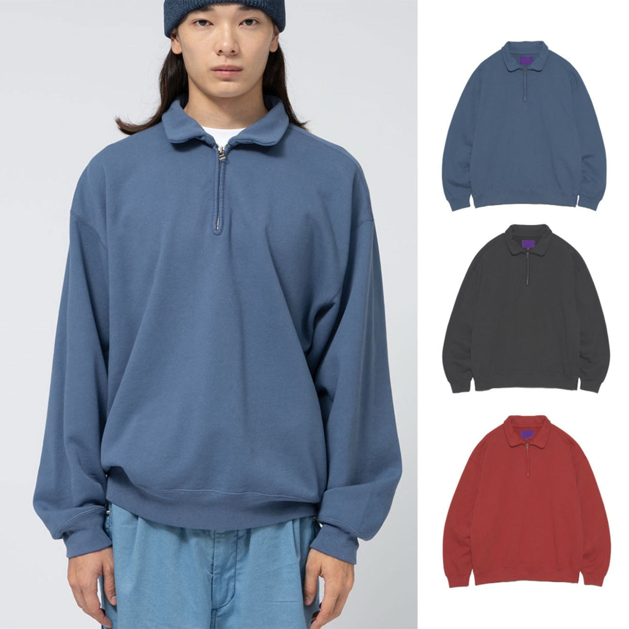 The North face 半拉鏈zip衛衣