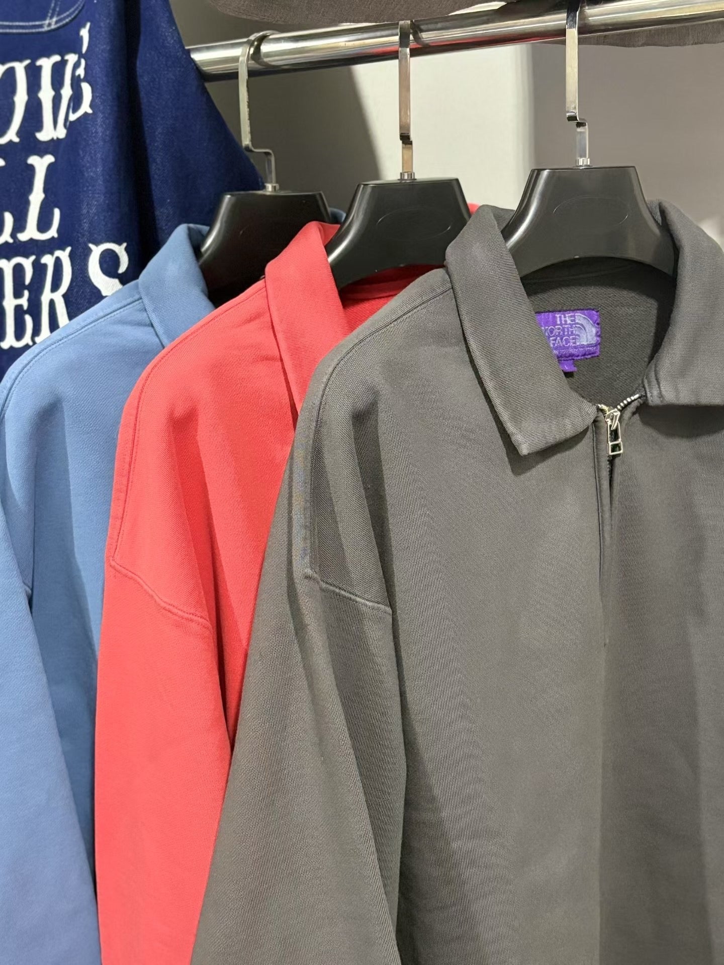The North face 半拉鏈zip衛衣