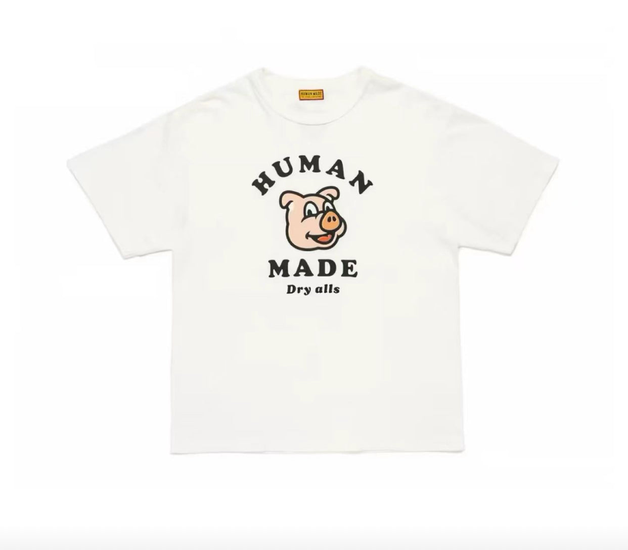 Human made pig tee