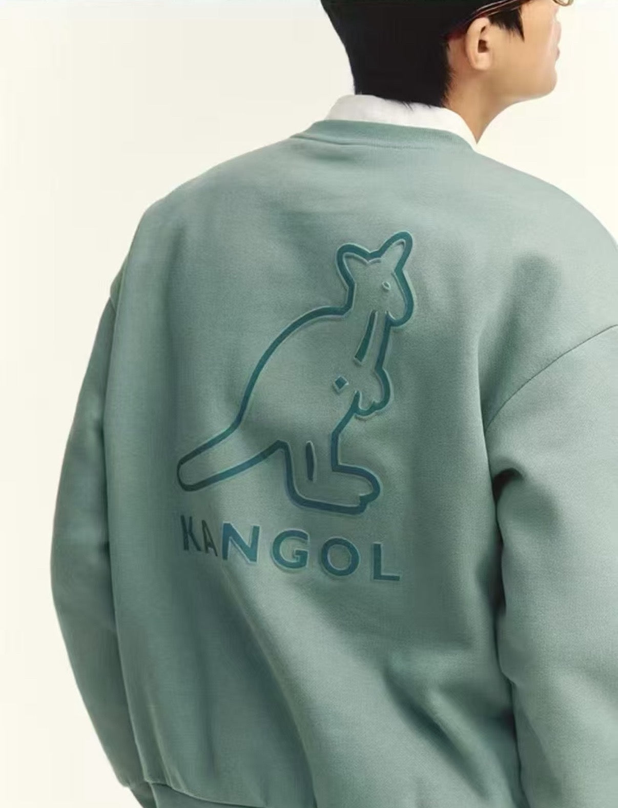 Kangol抓絨衛衣