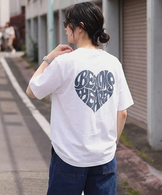 Beams heart tee