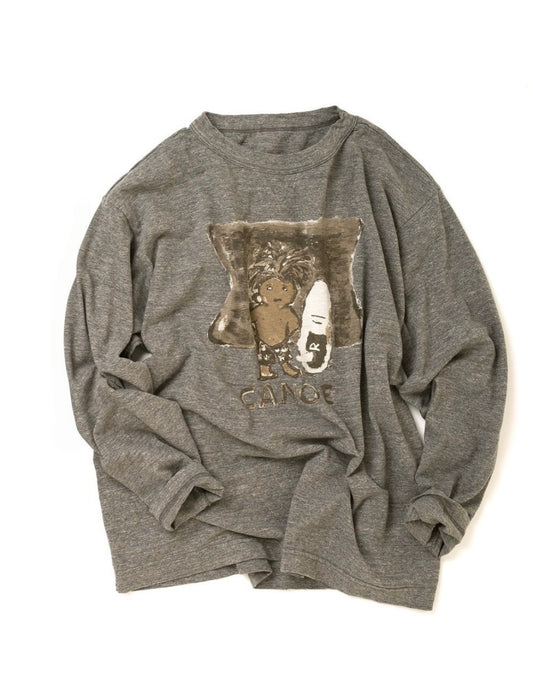 45R 滑板長袖 tee