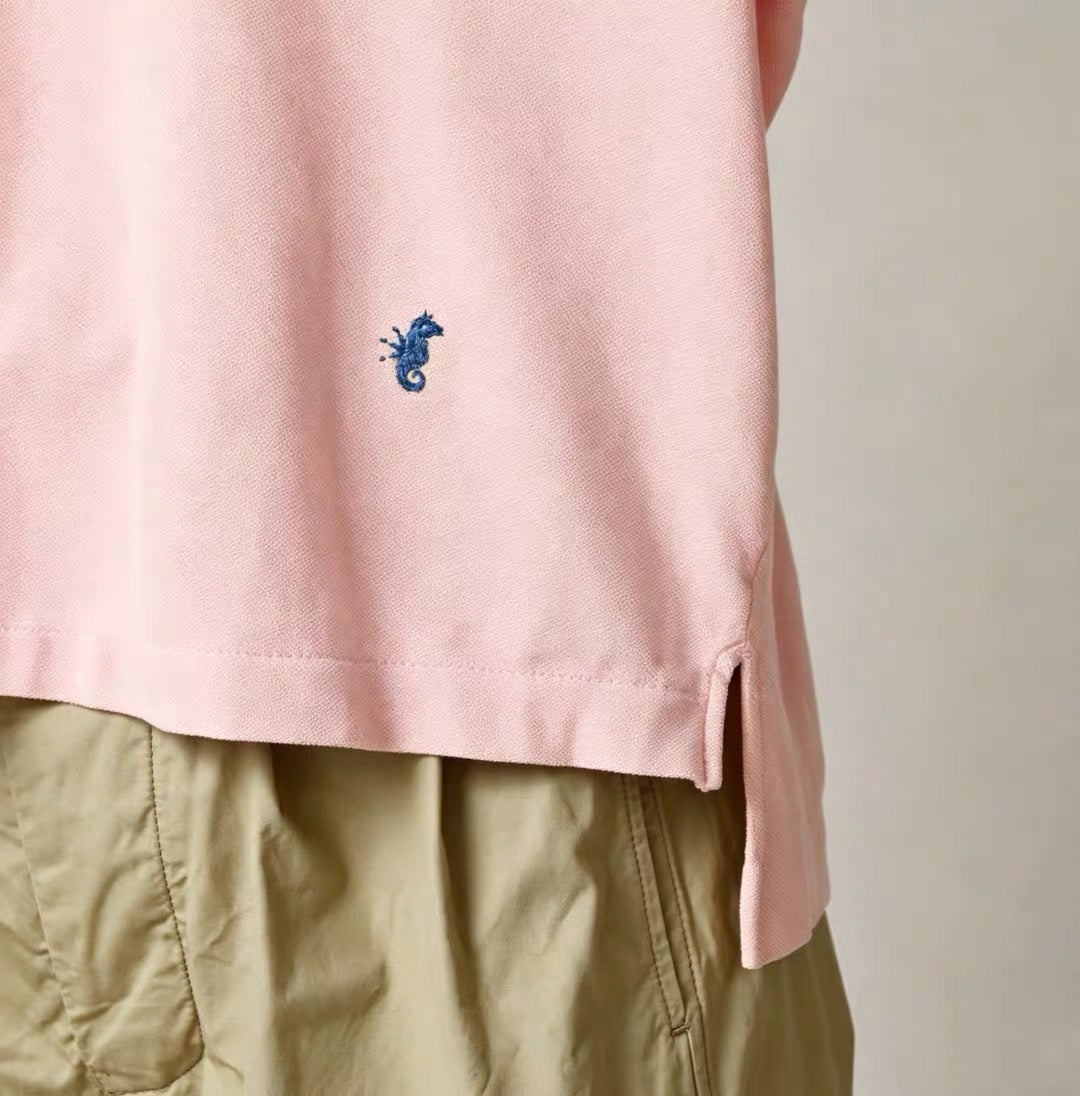 45R 5分袖polo shirt