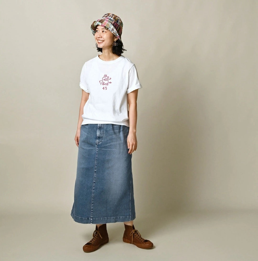 45R刺繡tee