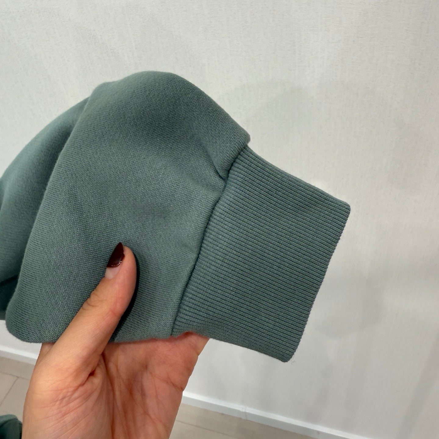 Kangol抓絨衛衣