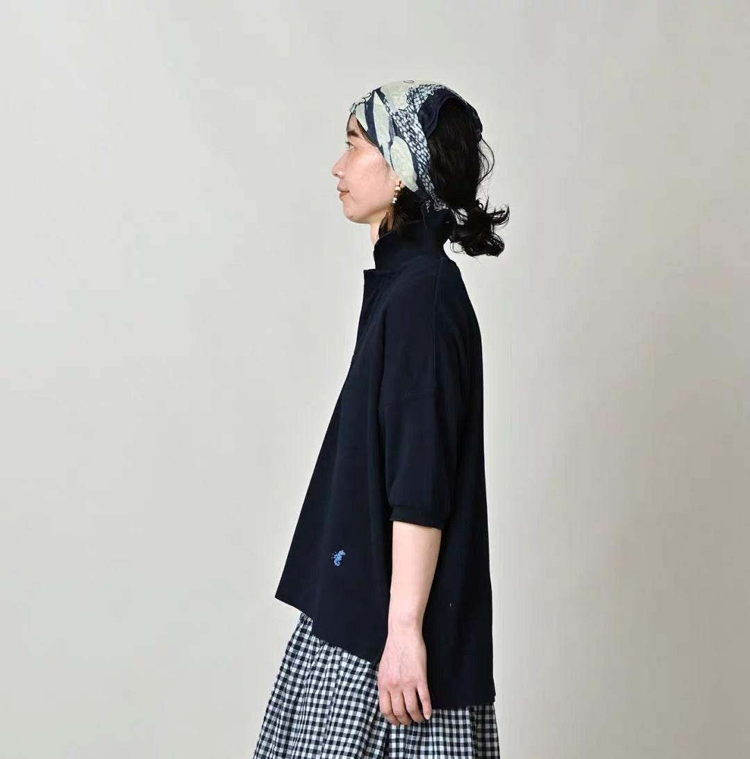 45R 5分袖polo shirt