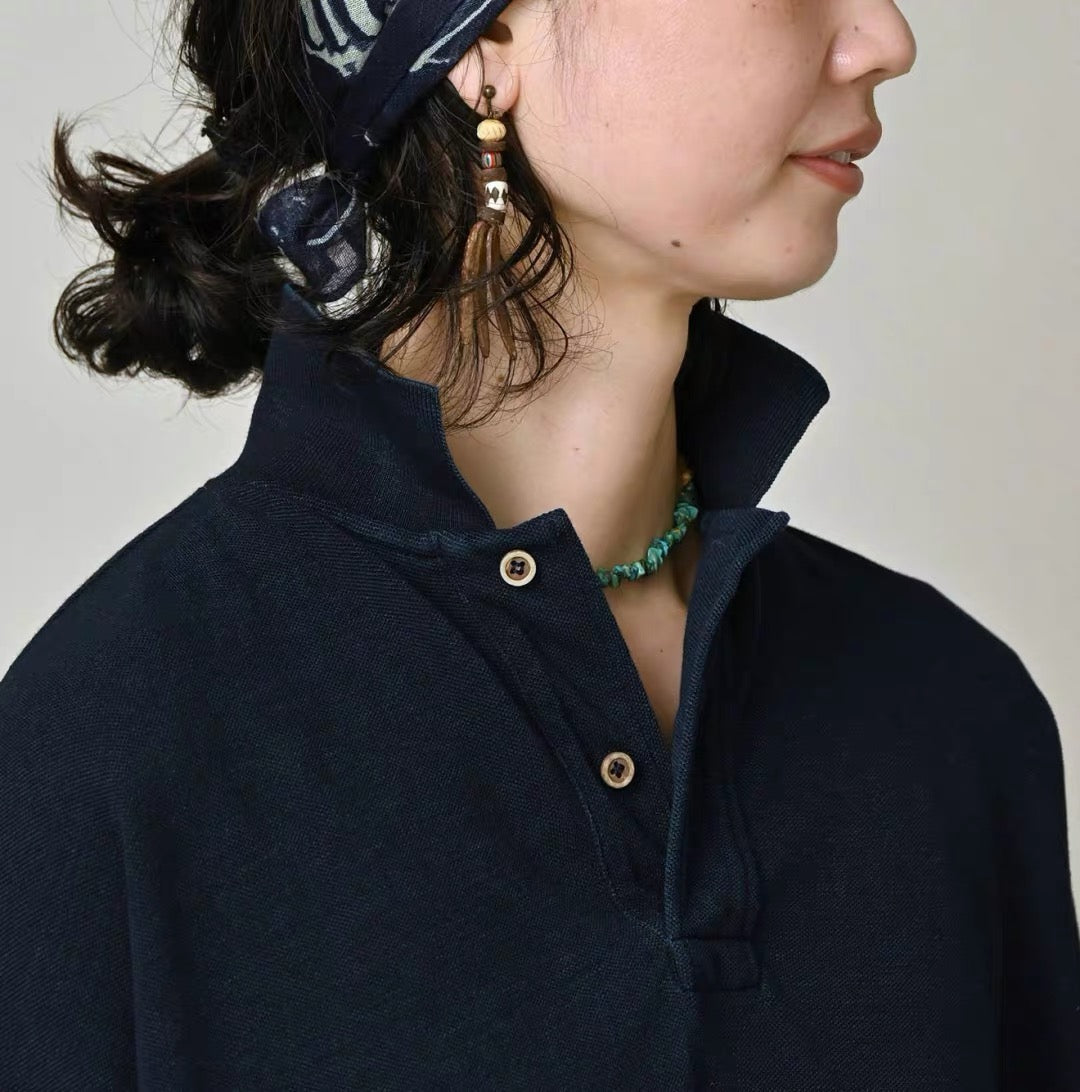 45R 5分袖polo shirt