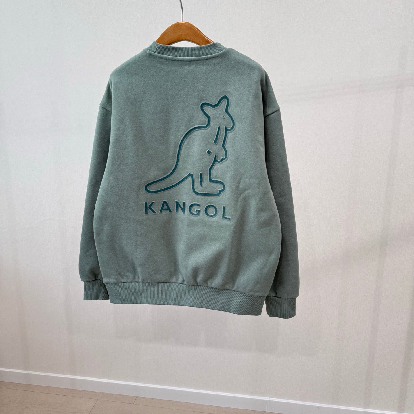 Kangol抓絨衛衣