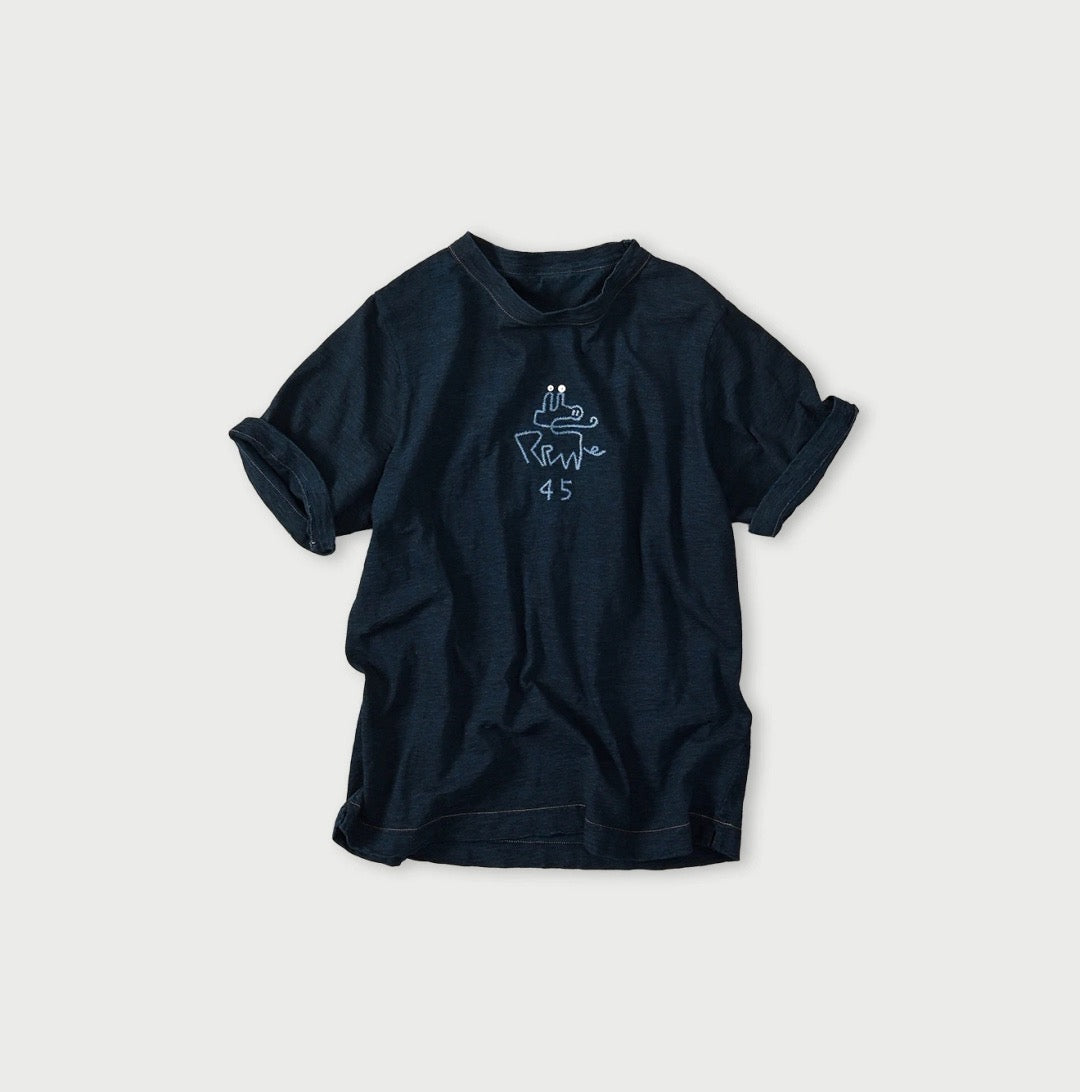 45R刺繡tee