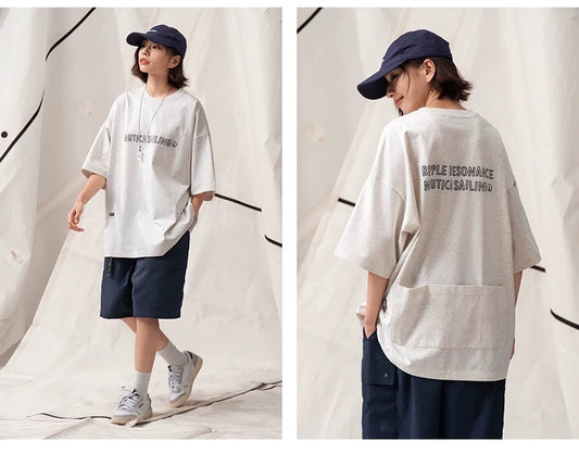 Nautica sailing logo tee