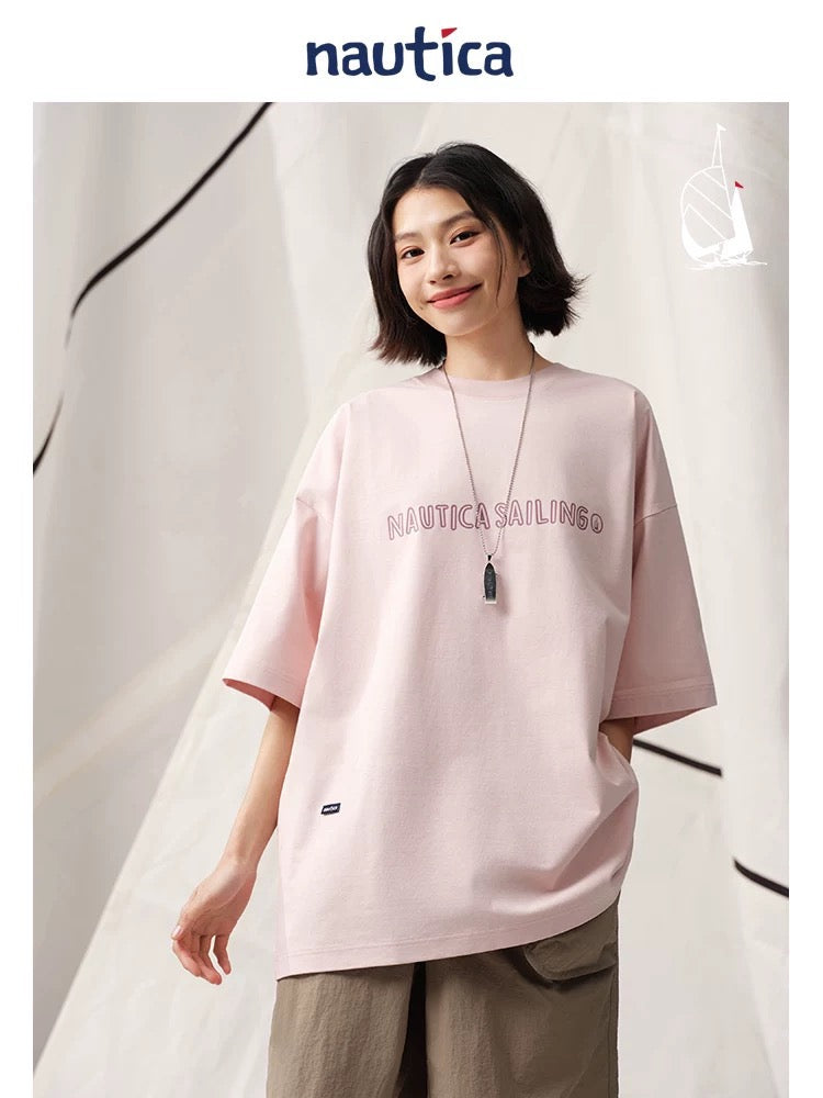 Nautica sailing logo tee