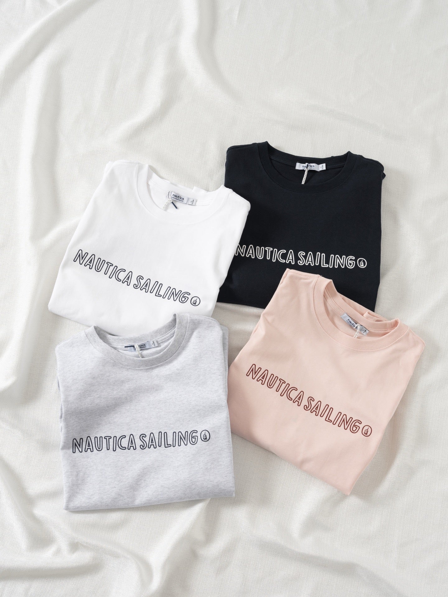 Nautica sailing logo tee