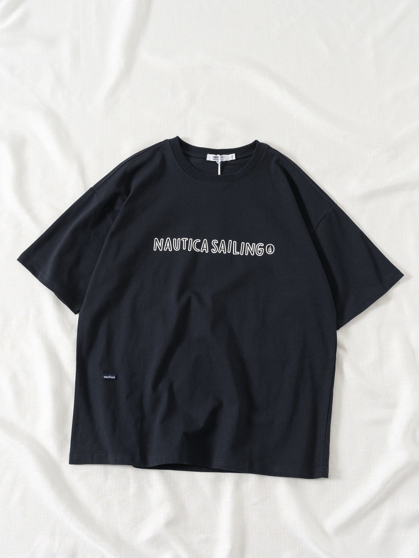Nautica sailing logo tee