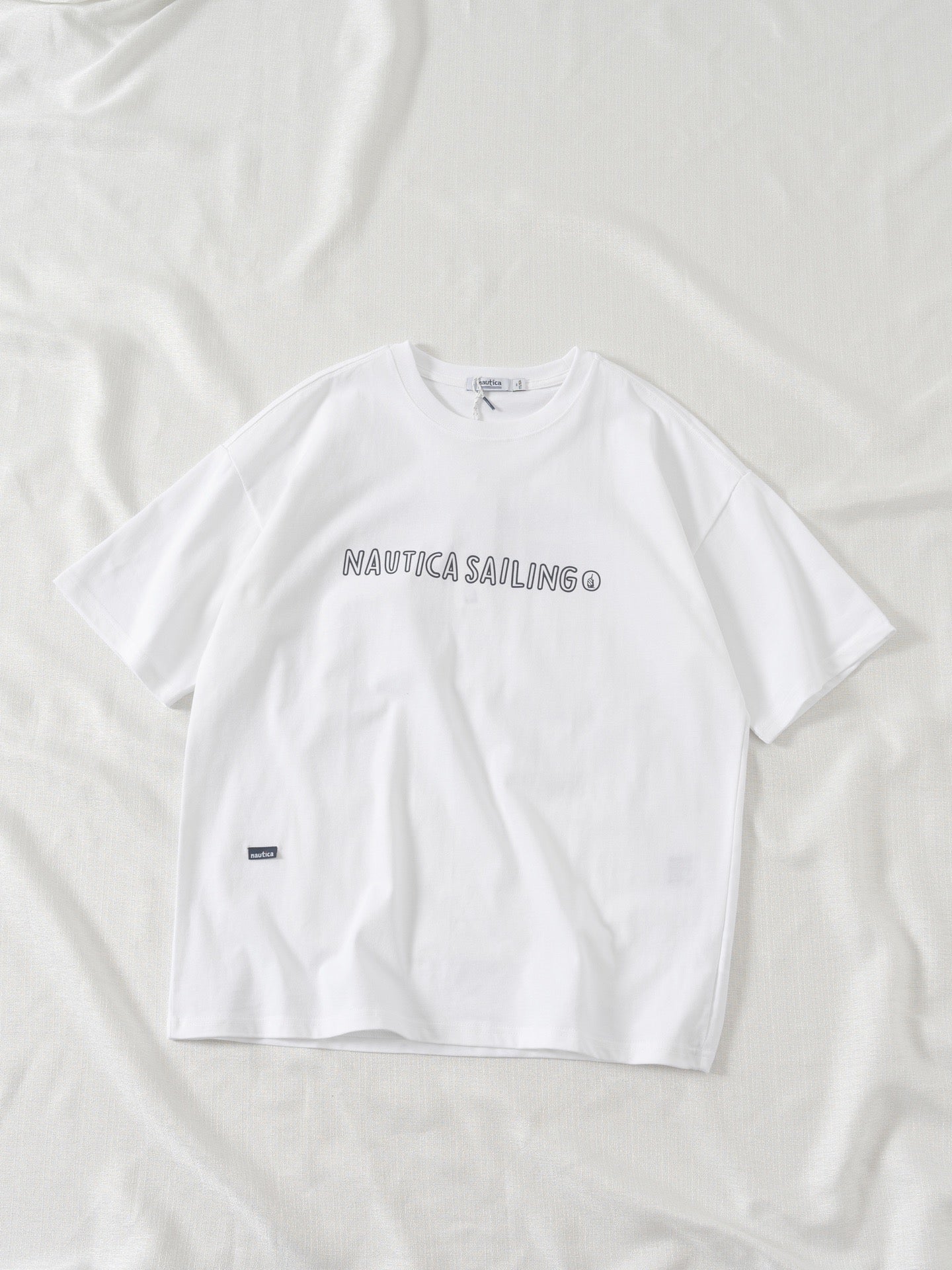 Nautica sailing logo tee