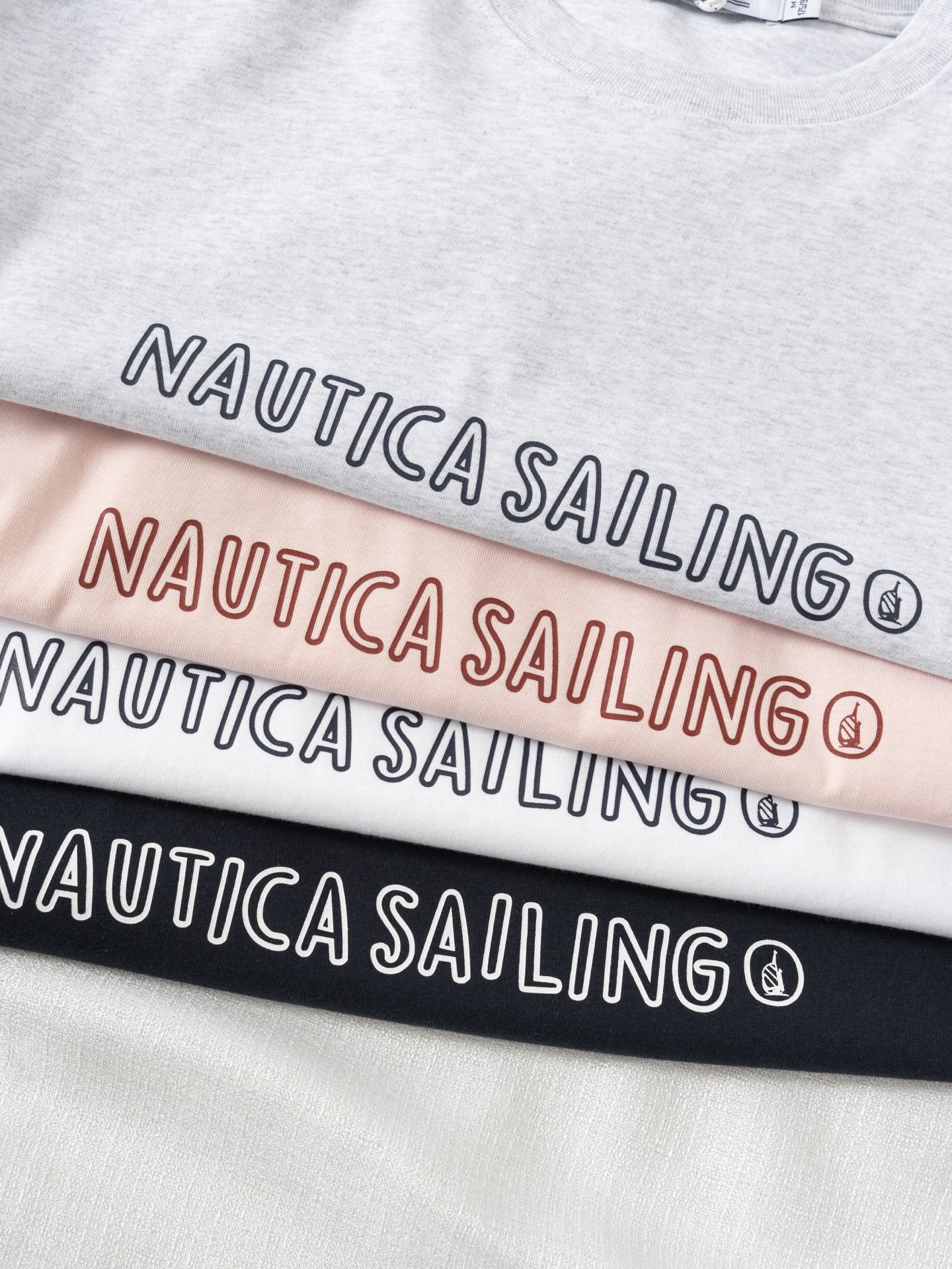 Nautica sailing logo tee