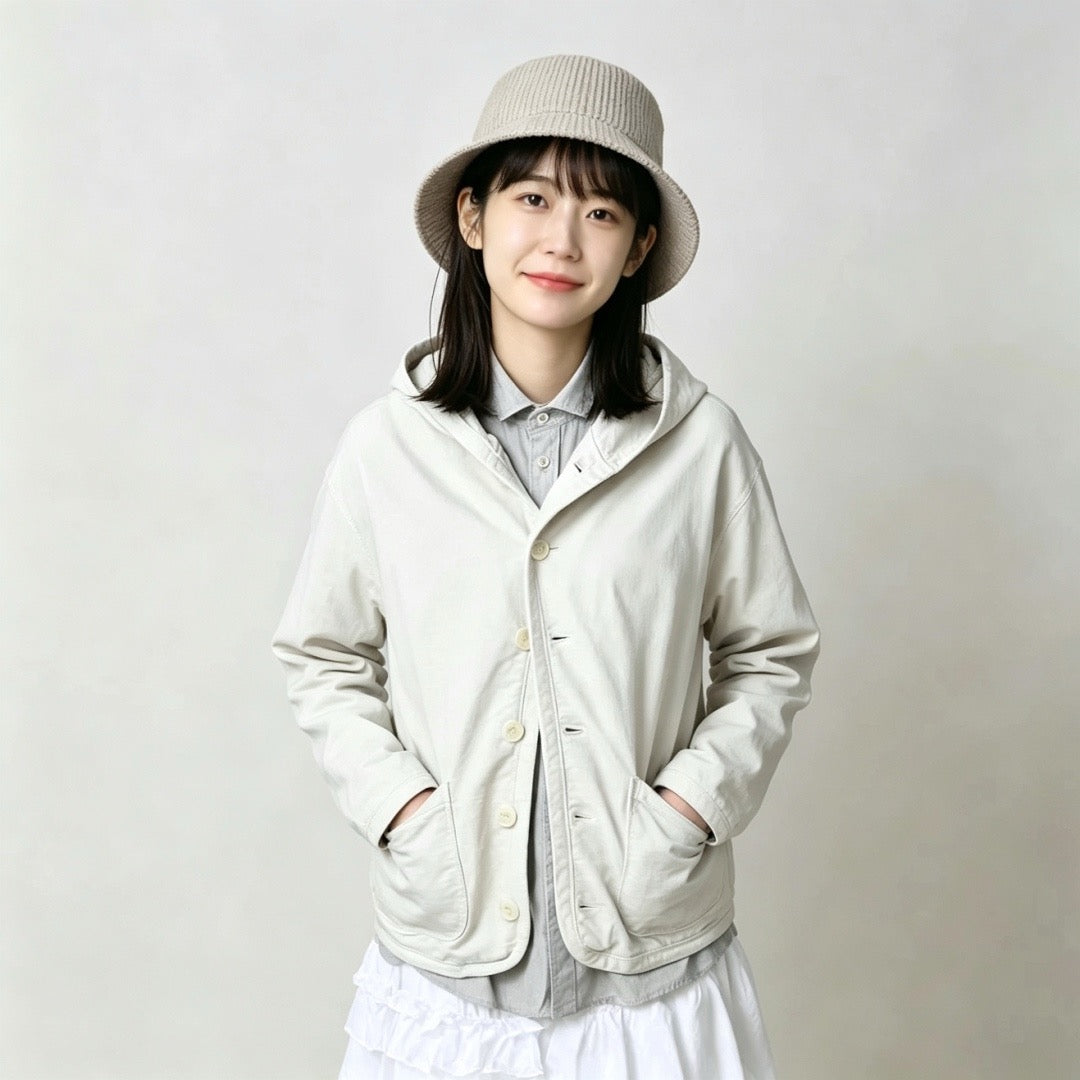 45R hoodies 鈕扣jacket