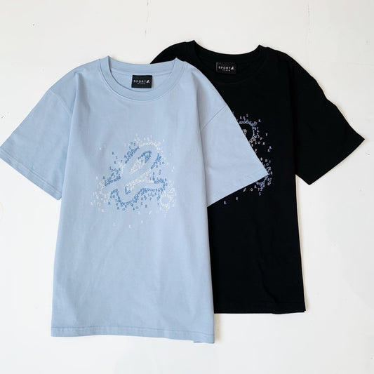 Agnes b b logo tee