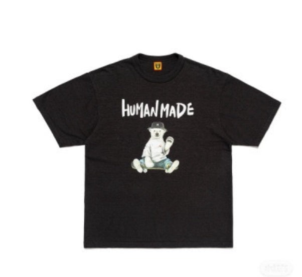 Human made polar bear tee